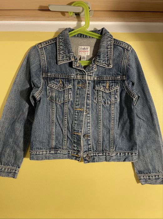 Next kurtka dżinsowa jeansowa 128