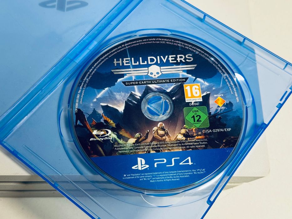 Gra Helldivers PS4 PL Więcej gier na innych ogłoszeniach!