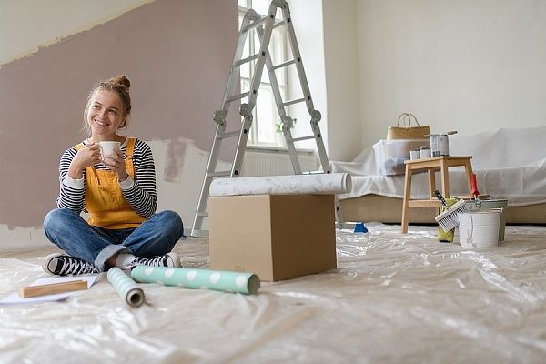 Шпаклевка и покраска стен ремонт