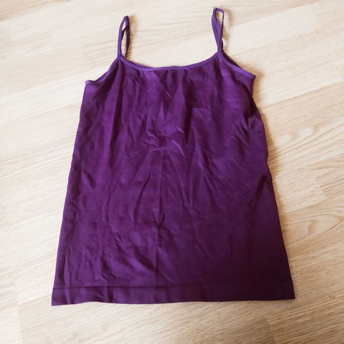 Top bluzka na szelki Ergee fioletowa 36 38