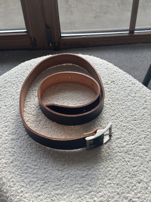 Pasek wojskowy skórzany 989/MON rozmiar 3