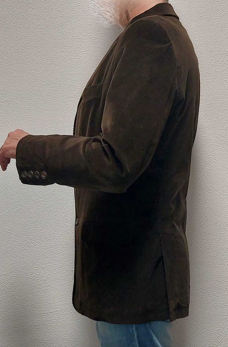 Blazer Zara de Homem em bombazine, corte moderno