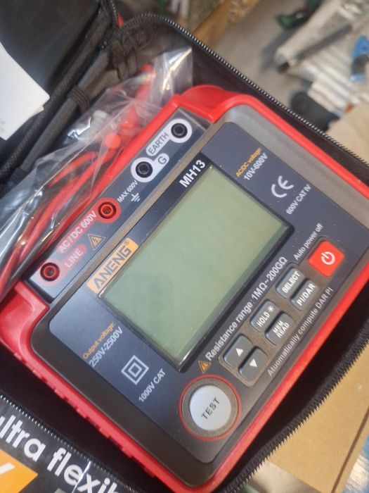 aneng mh13 miernik rezystancji izolacji 200g ohm tester