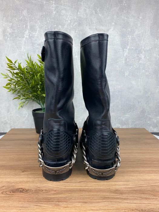 Skórzane kozaki Zadig & Voltaire Igata r. 40 - premium design,