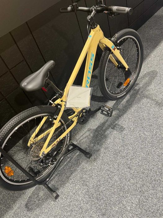 Rower dziecięcy MTB KROSS Level JR 1.0 Beż Raty 0%