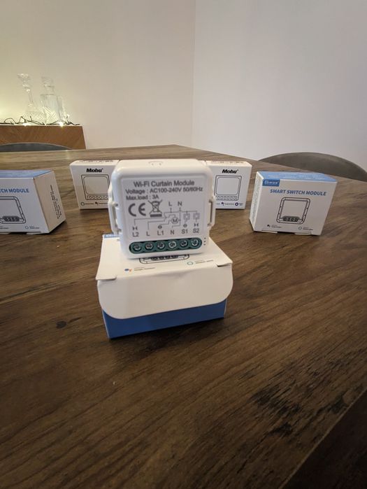 Módulos Wi-Fi iluminação /persianas/tomadas casa inteligente