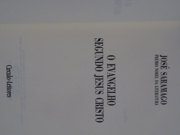 O Evangelho Segundo Jesus Cristo de José Saramago