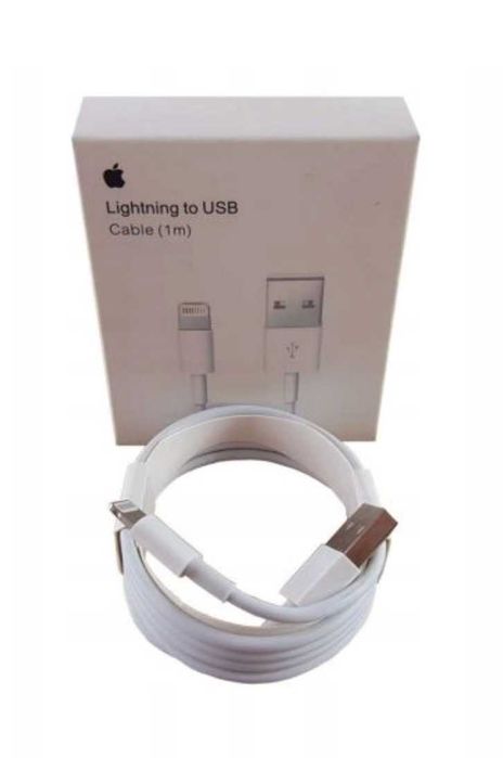 Kabel Apple USB - Apple Lightning 1 m biały