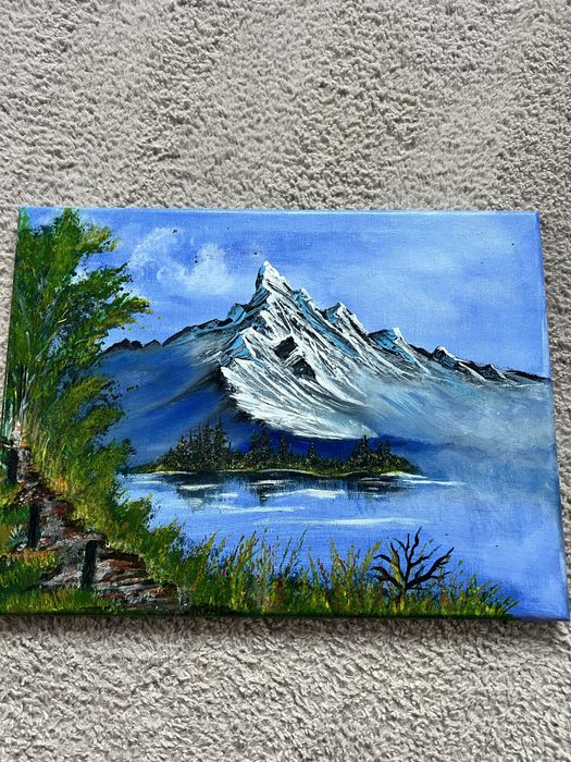 Obraz na płótnie recznie malowany