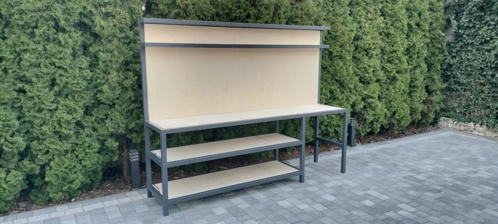 Solidny stół warsztatowy (Falbanek)