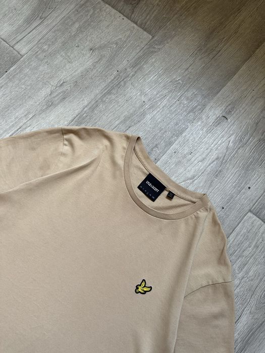 Бежева Футболка Lyle&Scott Ідеал L