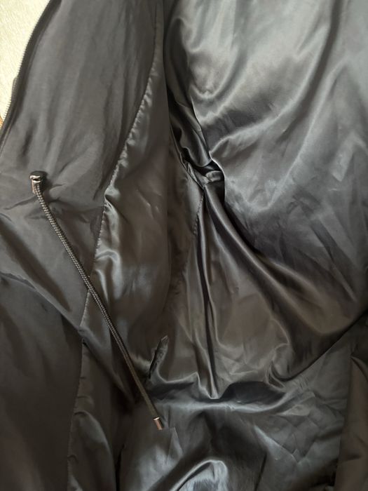 Пуховик чорний Massimo Dutti