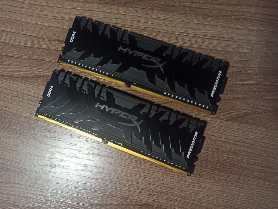 Оперативная память KINGSTON DDR4 16GB (2X8) HYPERX PREDATOR 3200 mHz