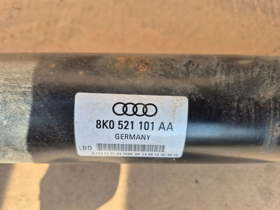 audi a5 8t 8f wał napędowy 8k0521101aa