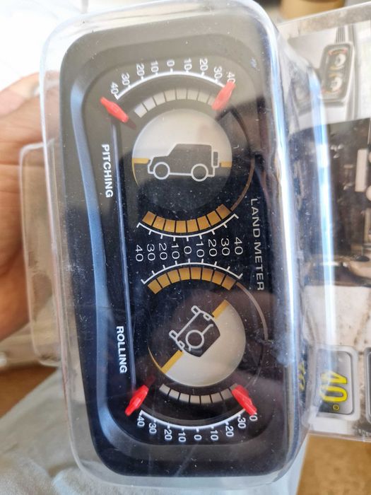 INCLINOMETRO 4x4 Panda TT jipes NOVO com luz