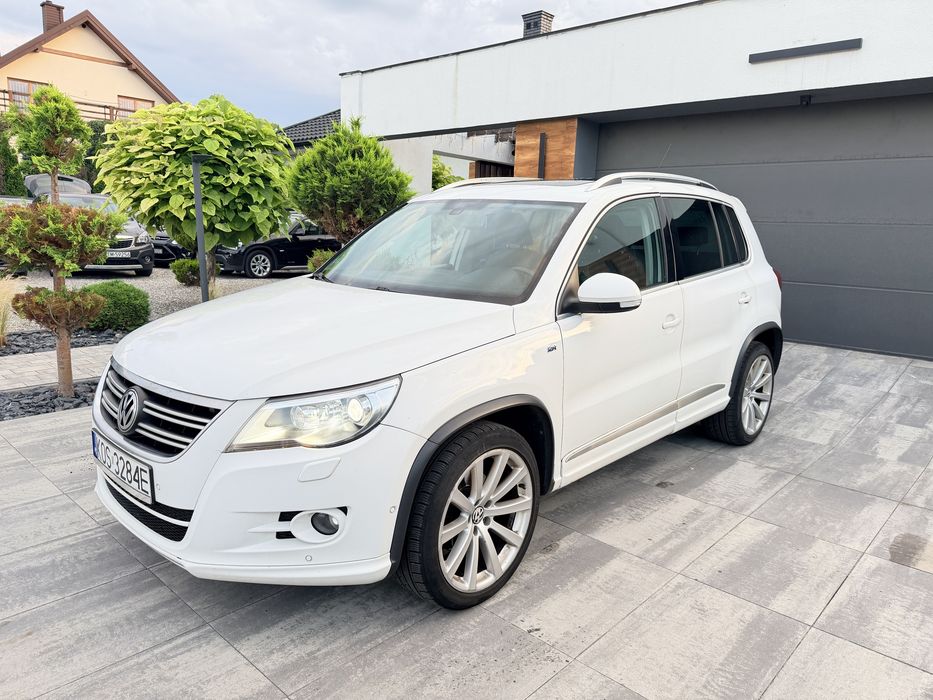 Niespotykany Vw Tiguan 2.0 d wersja Rs 2009 r Xenon Skora Navi Panoram