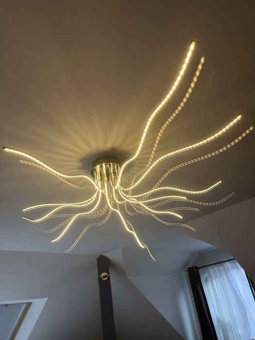 Lampa sufitowa plafon ledowa duza 120cm