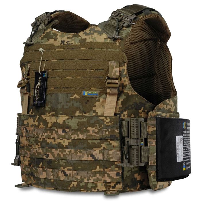 Комплект 2шт. балістичних пакетів захист боків 2 класу ДСТУ 13 на 30см