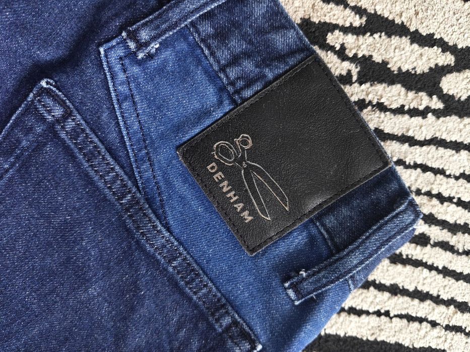 Denham kinetic wide tapered fit джинси чоловічі оригінал 32/32