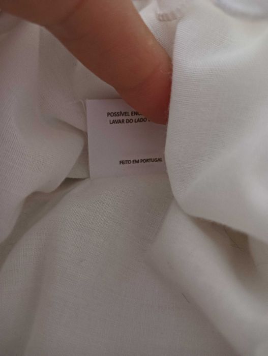 Vestido batizado beje