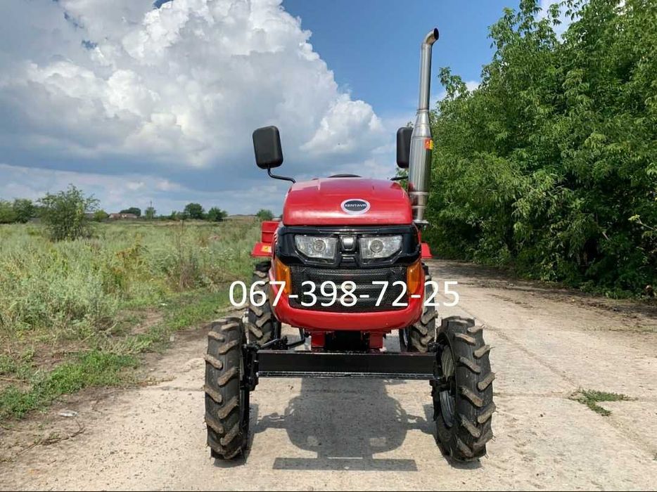 Мототрактор Кентавр 160 B + Фреза + Плуг Дводискове зчеплення Кредит