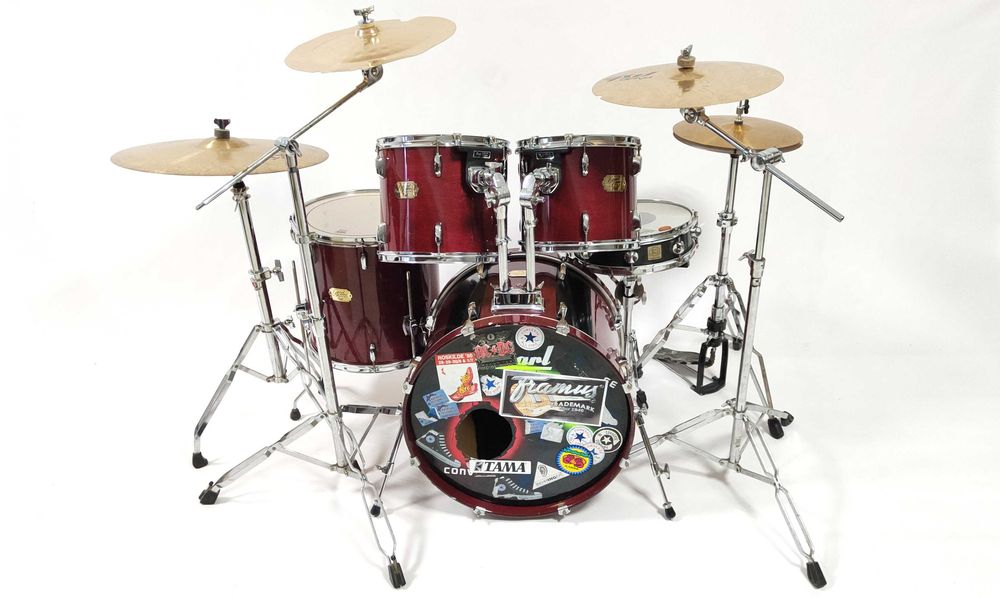 Perkusja Pearl Export - zestaw 12,13,16,22" -Komplet talerzy+hardware