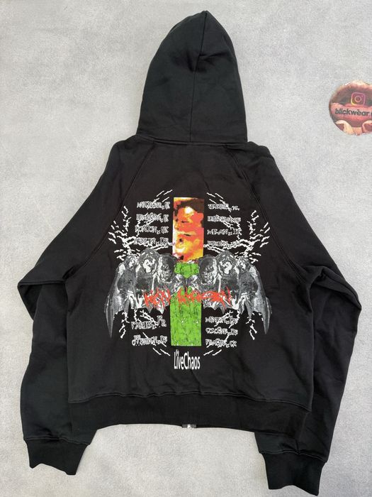 зип худи Ken Carson agreat chaos zip up M L