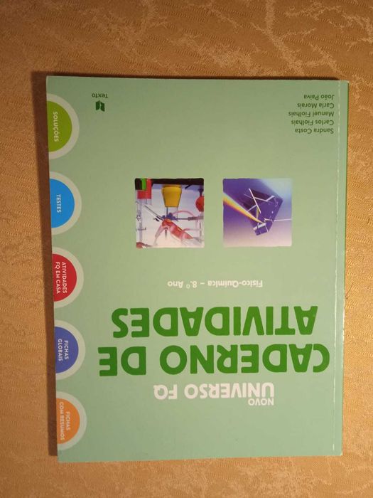 Novo Universo 8 - FQ 8 - 8 ano- 8.º Ano  (NOVO)