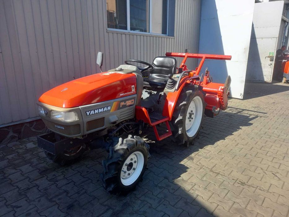 Japoński Traktor ciągnik YANMAR F180 4x4 + glebogryzarka 18 KM