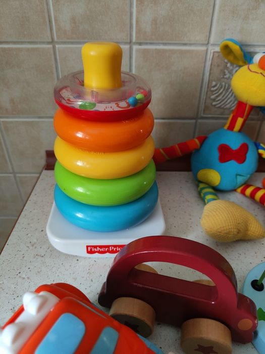 Zestaw interaktywnych zabawek niemowlęcych Fisher Price