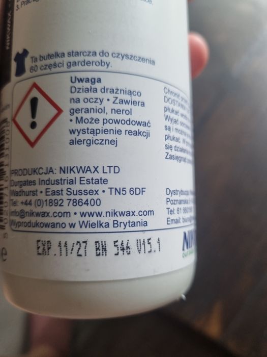 NIXWAX Woolf Washington do prania welny