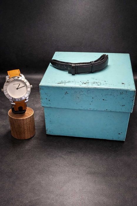 Zegarek Tiffany Atlas srebro! 37mm