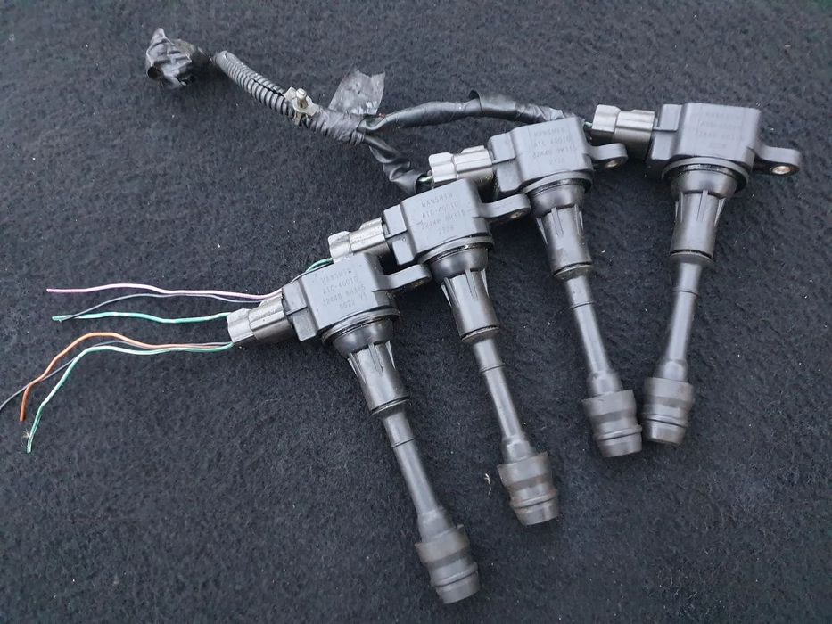 CEWKI ZAPŁONOWE NISSAN PRIMERA P12 2.0B 224488H315 XTRAIL T30 KOMPLET 4SZT + WTYCZKI INSTALACJA