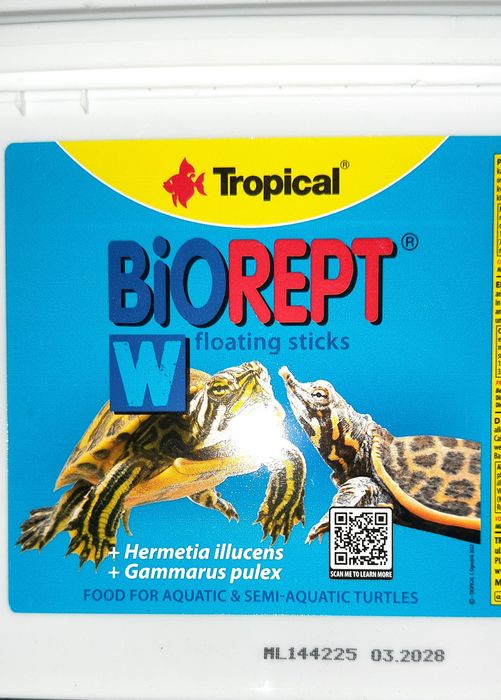 Tropical Biorept W 5л. корм для черепах