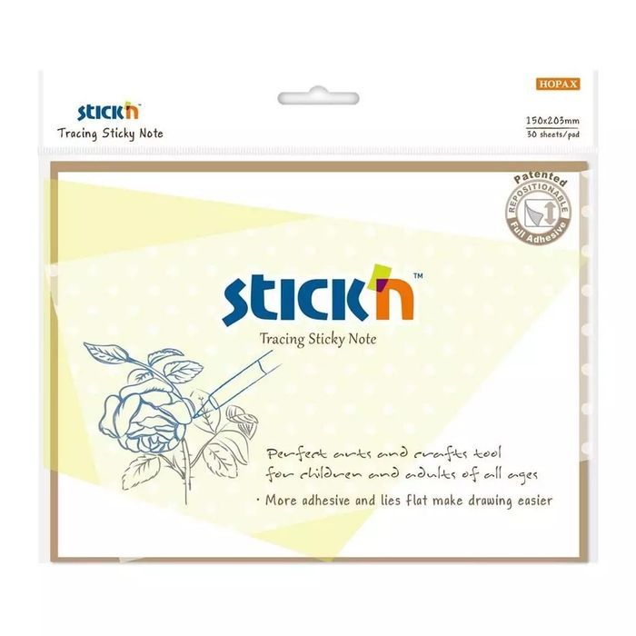 Notes Samoprzylepny 152X203Mm Przezroczysty 30K. Nowy Produkt