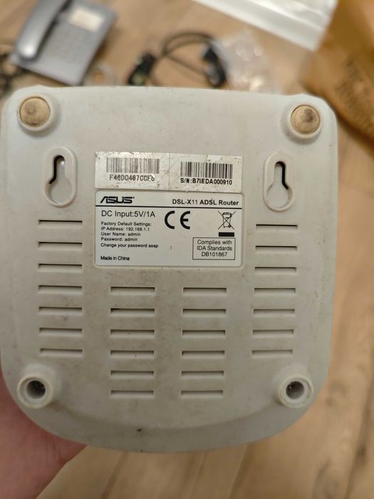 Adsl Роутер Asus DSL-X11 маршрутизатор