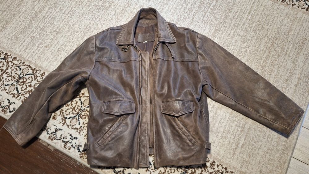 Кожаная куртка. Винтаж.