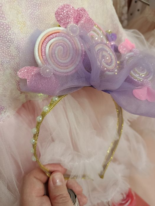 Обруч, обідок цукерочка. Костюм цукерочки.