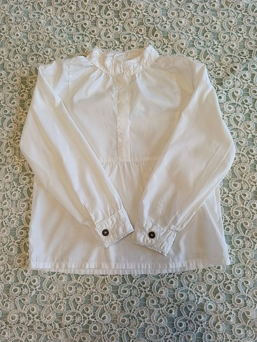 Biała elegancka bluzeczka 104