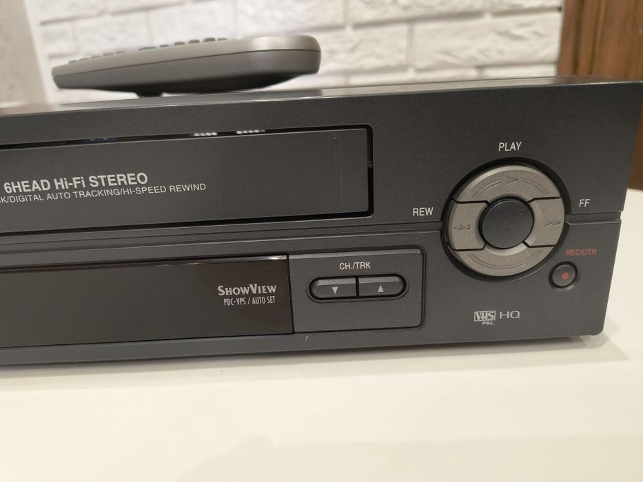 SEG VCR5351 / HI-FI Stereo / 6 Głowic / Video VHS / Magnetowid