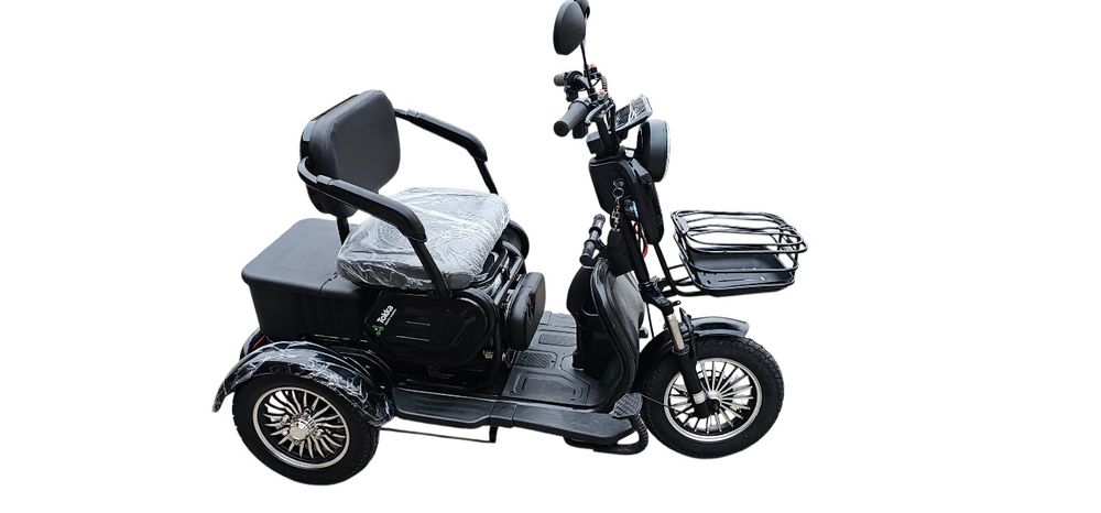 Токка, електротрайк, трицикл, літій залізо-фосфатний  акумулятор