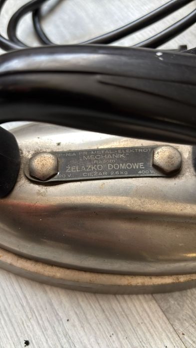 Żelazko PRL Predom Mesko Mechanik Radom 400W – sprawne, vintage