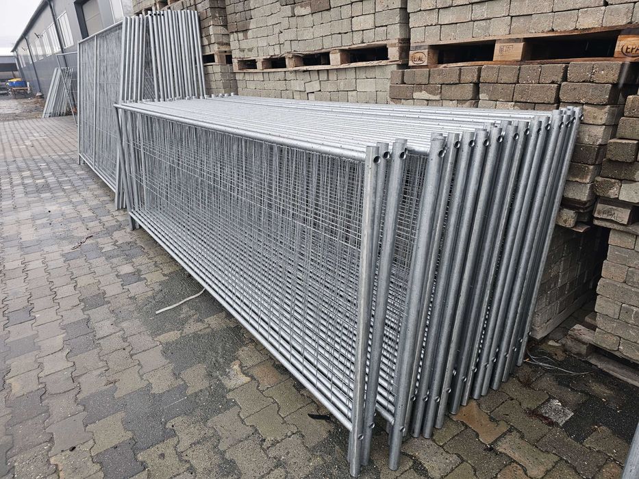 ogrodzenie tymczasowe, ogrodzenie budowlane, niskie 1,2m na budowę