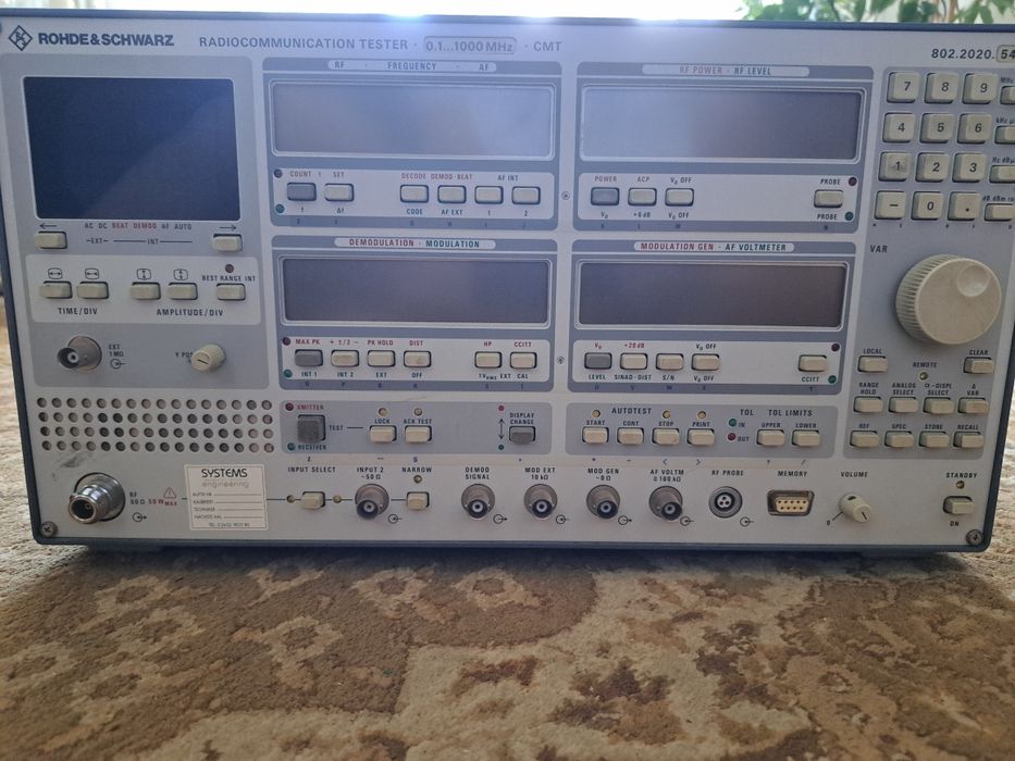 Rohde&Schwartz Radiocommunication Tester  CMT 54