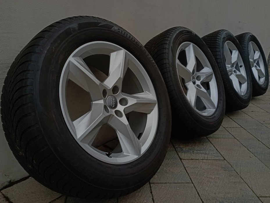 Koła alu 19 Audi Q7, 5x112, 4M0, Bridgestone 255/55R19, 2022 rok