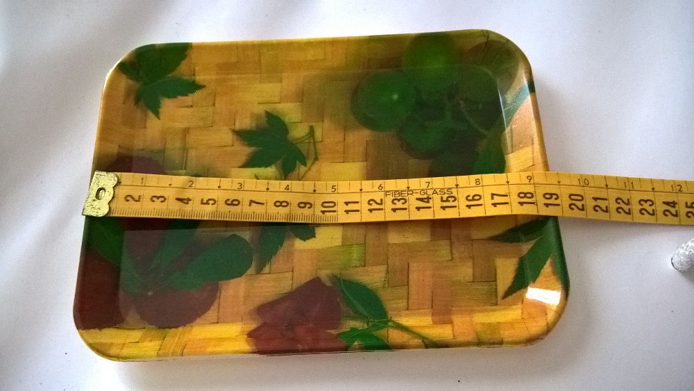 Tabuleiro com frutos em plástico NOVO442370811002900481