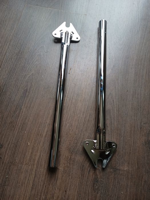 Motorynka Romet pony lagi golenie nowe komplet chrom 23 mm