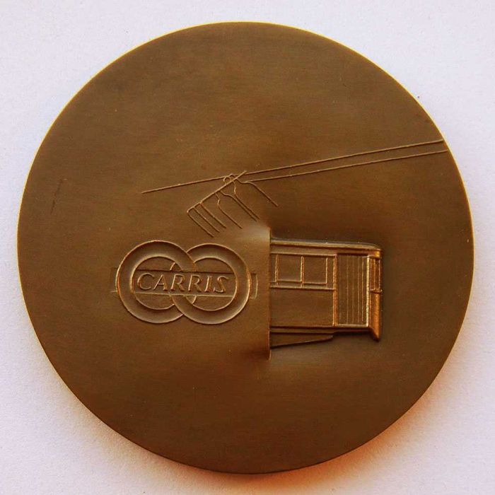 Medalha Bronze Elevador do Lavra Centenario CARRIS