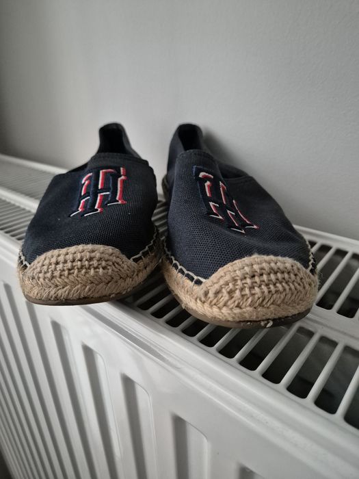 Espadryle tommy hilfiger 37 granat
