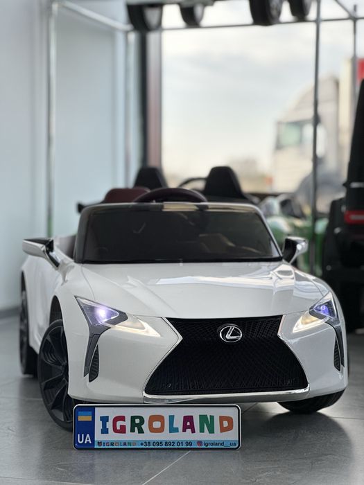 Дитячий електромобіль Lexus — компактна модель 12V для дітей.На акумуляторі .В наявності